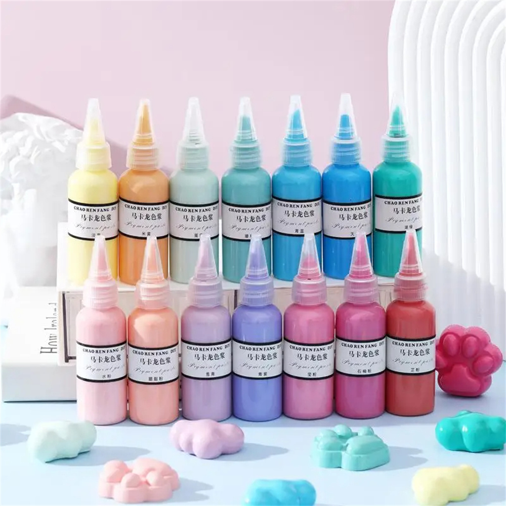 Resin Dye Opaque - 50 グラム/瓶ペースト顔料エポキシ樹脂 UV 接着剤着色剤染料マカロン顔料 DIY エポキシ樹脂モールドジュエリーメイキングアートペースト染料ガジェット