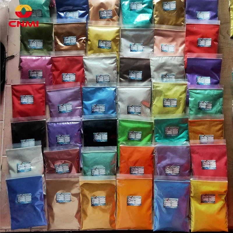 Resin Dye Opaque - 50 グラムマイカ顔料パールパウダー DIY ミネラル染料着色剤ダスト 28 色