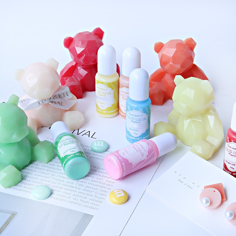 Resin Dye Opaque - エポキシ樹脂用の18色の鮮やかな液体顔料、高濃度固形染料の卸売。 DIYアートやジュエリー作りに最適です。