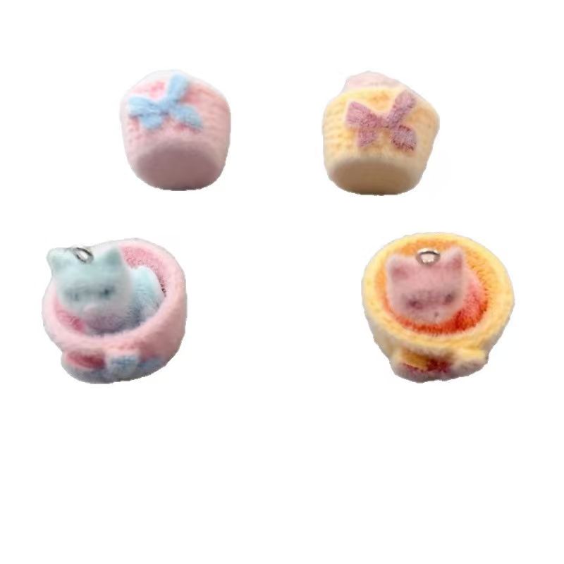 4個入り3Dぬいぐるみ樹脂製猫ペンダント、DIYジュエリー製 - Resin Art Kits For Adults のレビューと価格