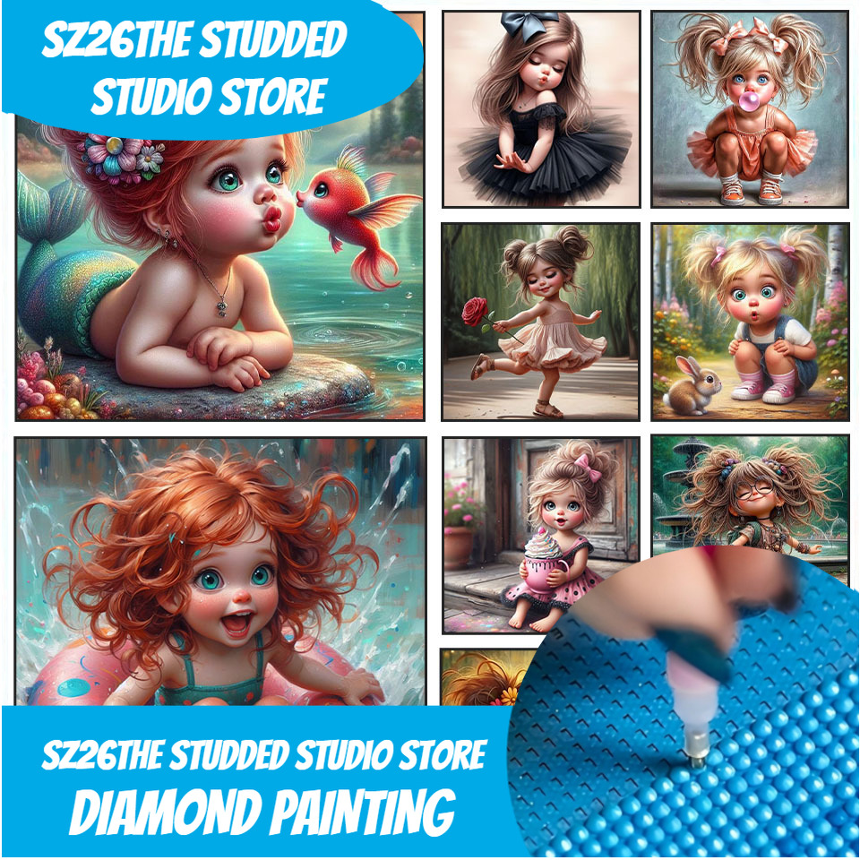 Sz26 スタッズ付き5D DIYダイヤモンドペインティング - Resin Art For Beginners のレビューと価格