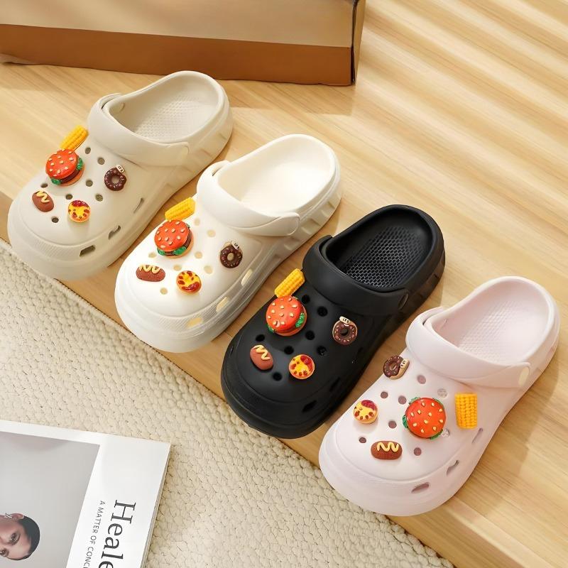 漫画 3D バーガーフライドポテト樹脂 DIY アクセサリー - Resin Art Beach Theme のレビューと価格