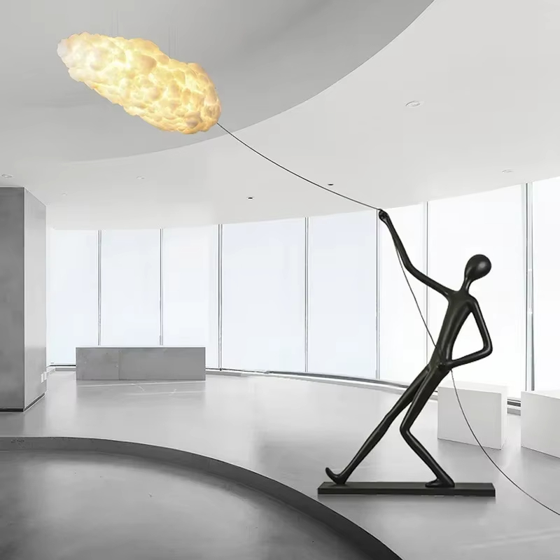 樹脂製LEDフロアランプ,家の装飾,クラウドアートのデザイン - Resin Art On Floor のレビューと価格