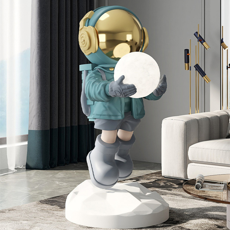 2026年宇宙飛行士フロアランプ装飾置物樹脂工芸品クリエイテ - Resin Art On Floor のレビューと価格