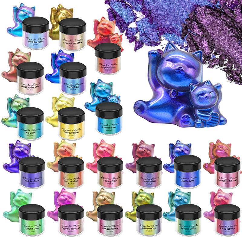 カメレオンネイルパウダー,エポキシ樹脂,ミネラルスムース,真 - Pearl Powder Resin のレビューと価格