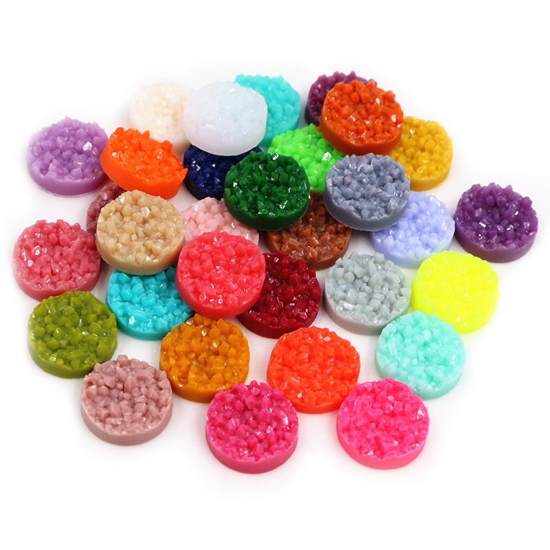 40 個樹脂 Druzy カボションドーム 8/10/12  - Resin Art Kits For Adults のレビューと価格