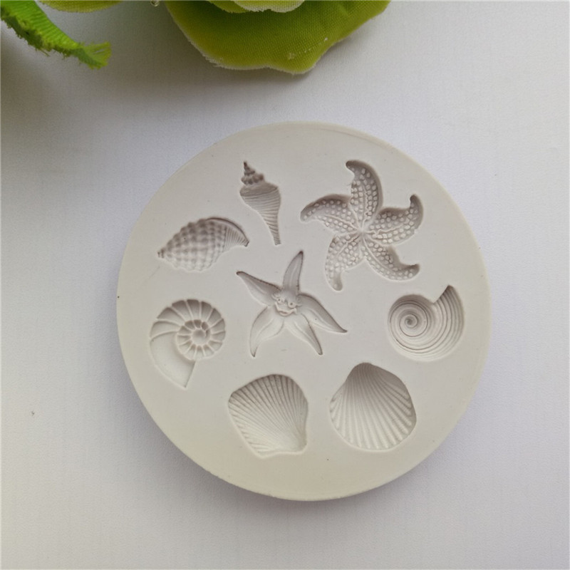 新しい【海洋生物の貝殻チョコレートケーキシリコンモールドキッ - Silicone Mold Ocean のレビューと価格