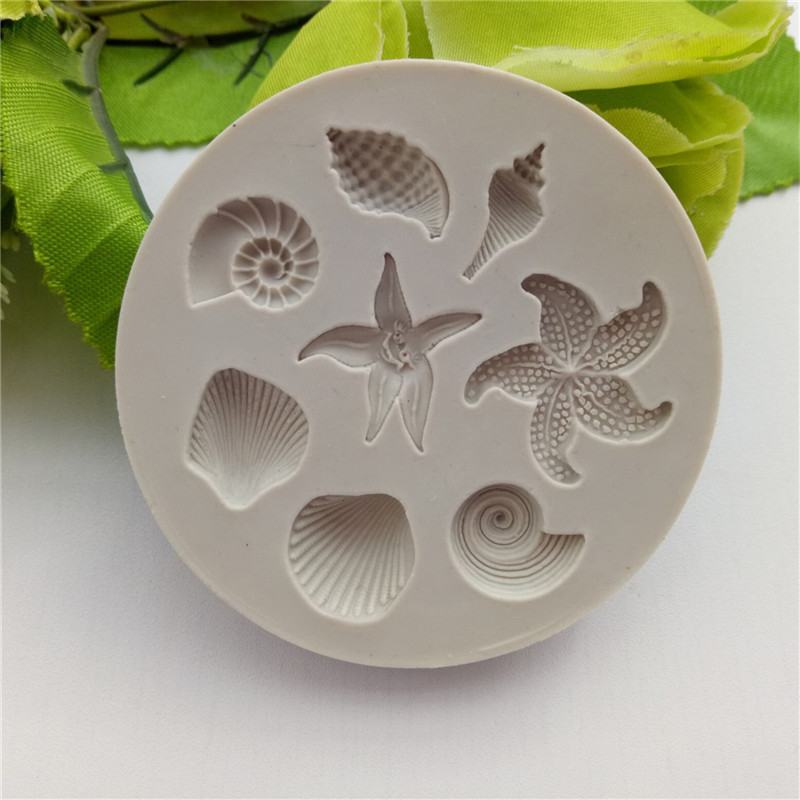 新しい【海洋生物の貝殻チョコレートケーキシリコンモールドキッ - Silicone Mold Ocean のレビューと価格