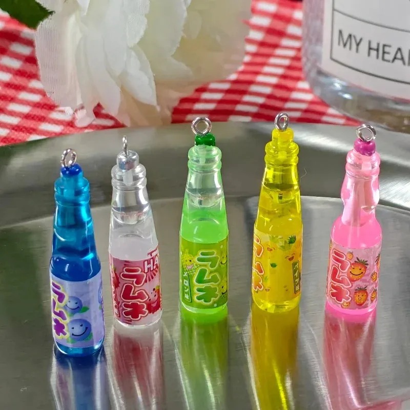 10個入り 小さなソーダボトル レジンチャーム 可愛い飲料ボ - Resin Art Kits For Adults のレビューと価格