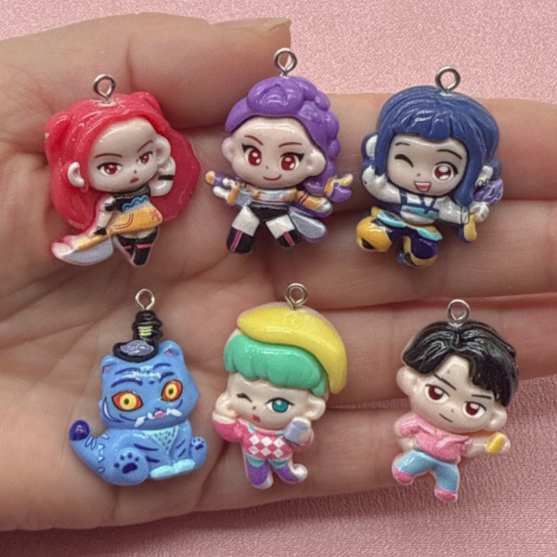 10個入り樹脂製漫画ペンダント、DIYジュエリー製作イヤリン - Resin Art Kits For Adults のレビューと価格