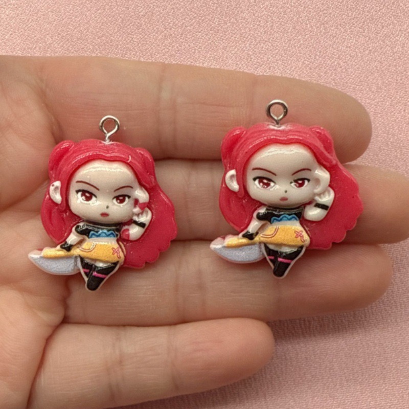 10個入り樹脂製漫画ペンダント、DIYジュエリー製作イヤリン - Resin Art Kits For Adults のレビューと価格