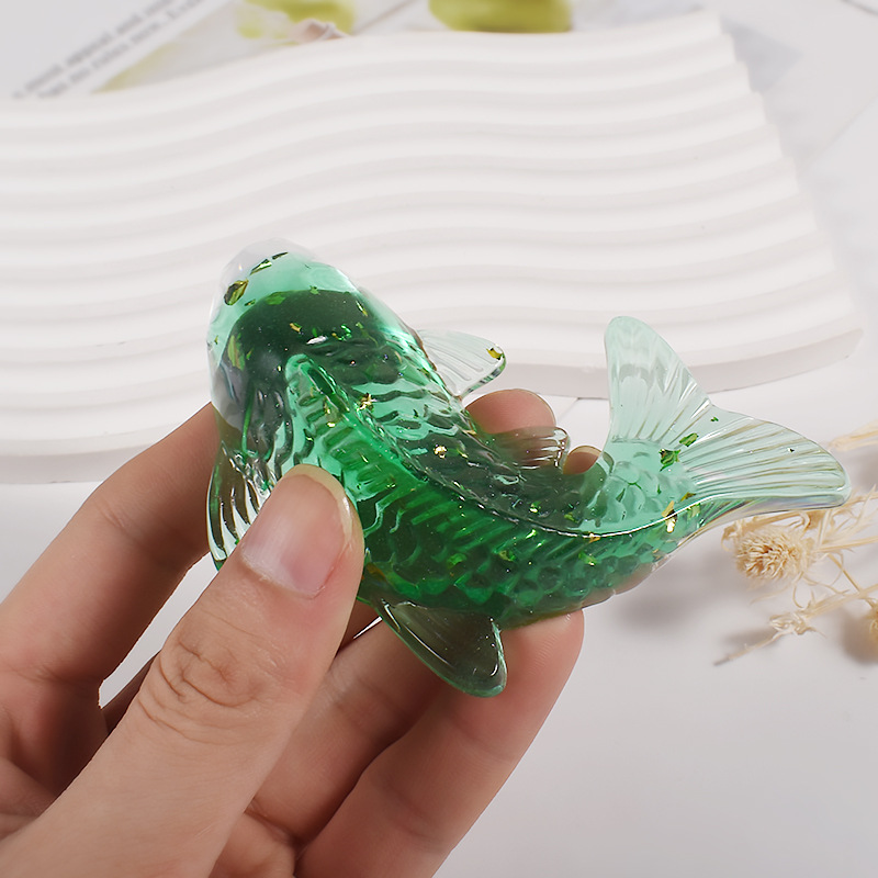 3D 鯉の形をしたエポキシ樹脂型海洋動物鯉タコエポキシ鋳造シ - Silicone Mold Ocean のレビューと価格