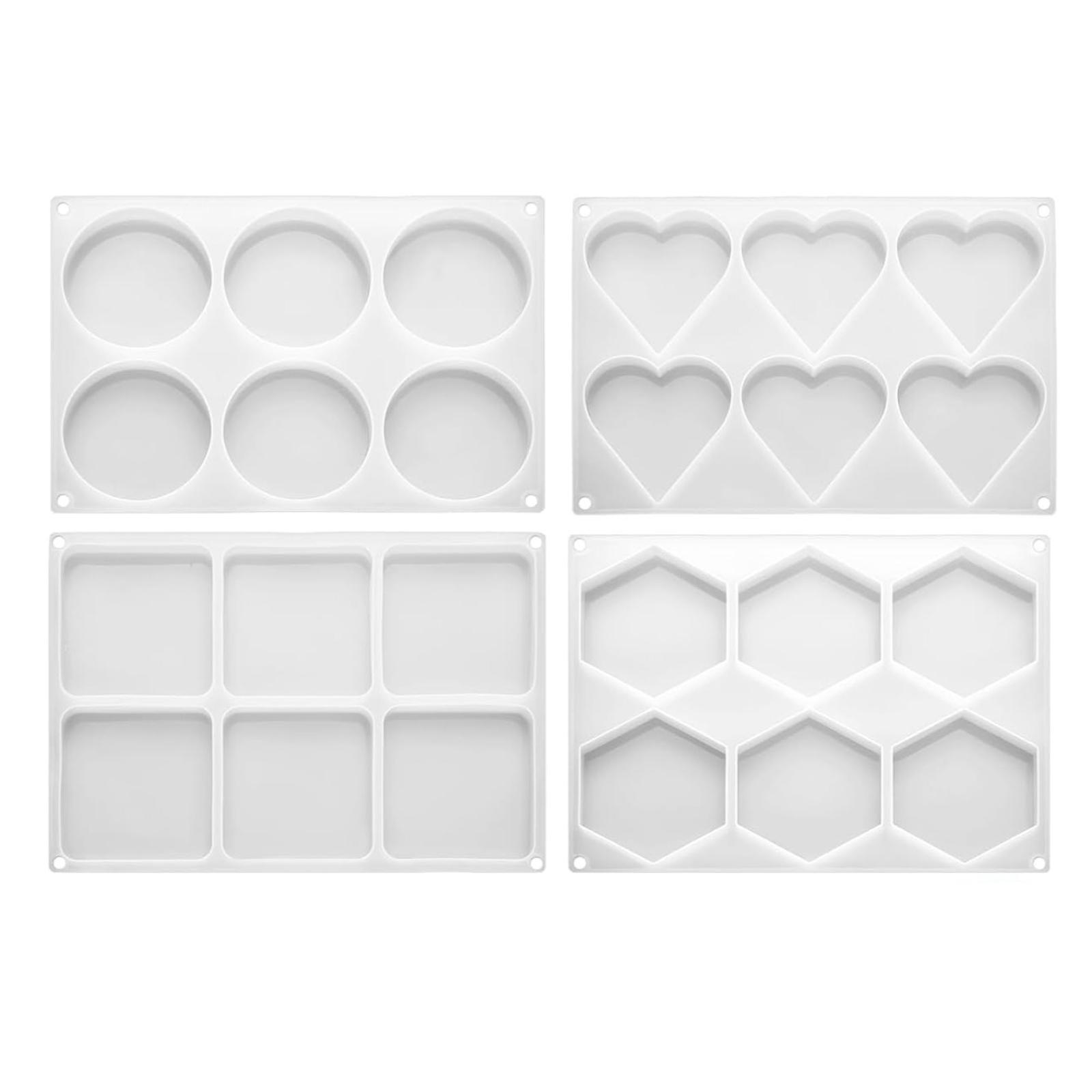 4個入り 深型レジンコースターモールド レジンエポキシDIY - Resin Art Coasters のレビューと価格