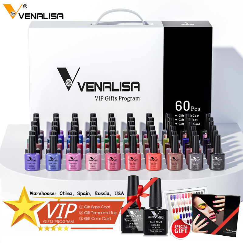 VENALISA-半永久的なマニキュア,120色,サロンまた - Resin Art Varnish のレビューと価格