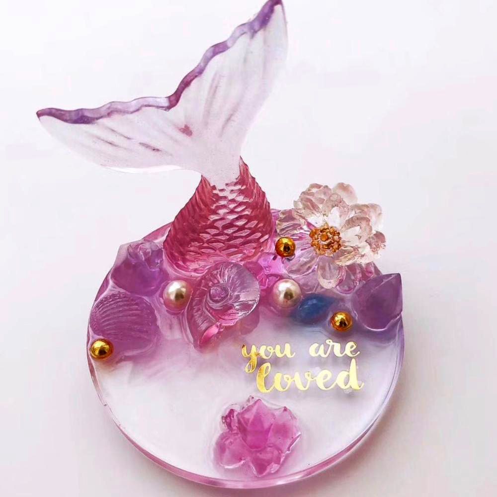 手作りペンダント瑪瑙流体アートシリコンラウンドコースターモー - Resin Art Coasters のレビューと価格