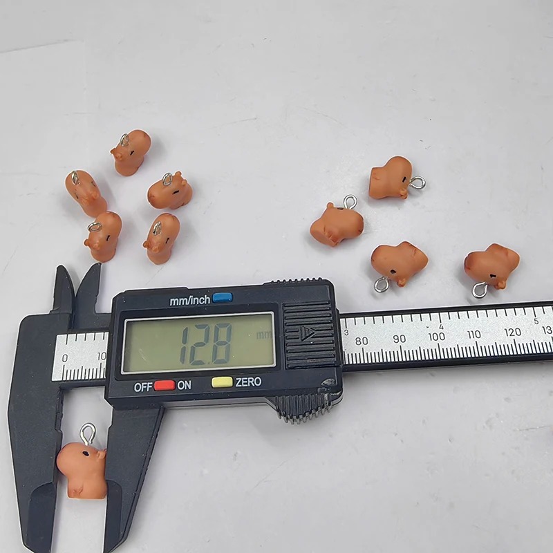 10 個のかわいい小さなカピバラチャーム、ジュエリー作成用、 - Resin Art Kits For Adults のレビューと価格