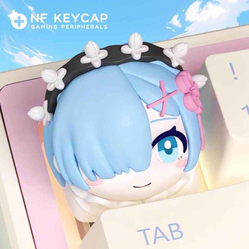 レムアニメ個性派クリエイティブアートカスタムキーキャップレム - Resin Art World のレビューと価格