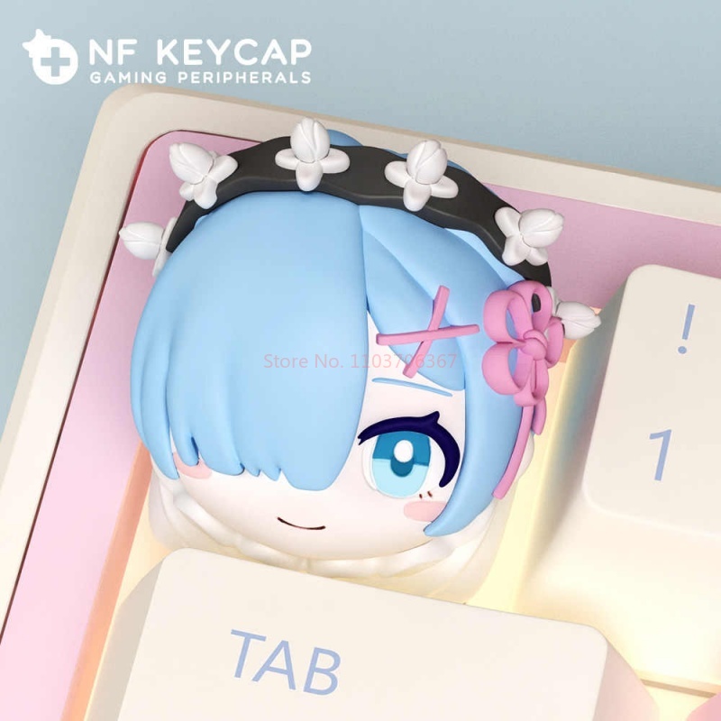レムアニメ個性派クリエイティブアートカスタムキーキャップレム - Resin Art World のレビューと価格