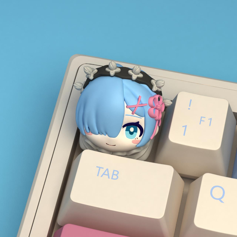 Re:ゼロから始める異世界生活 テーマ漫画アニメキーキャップ - Resin Art World のレビューと価格