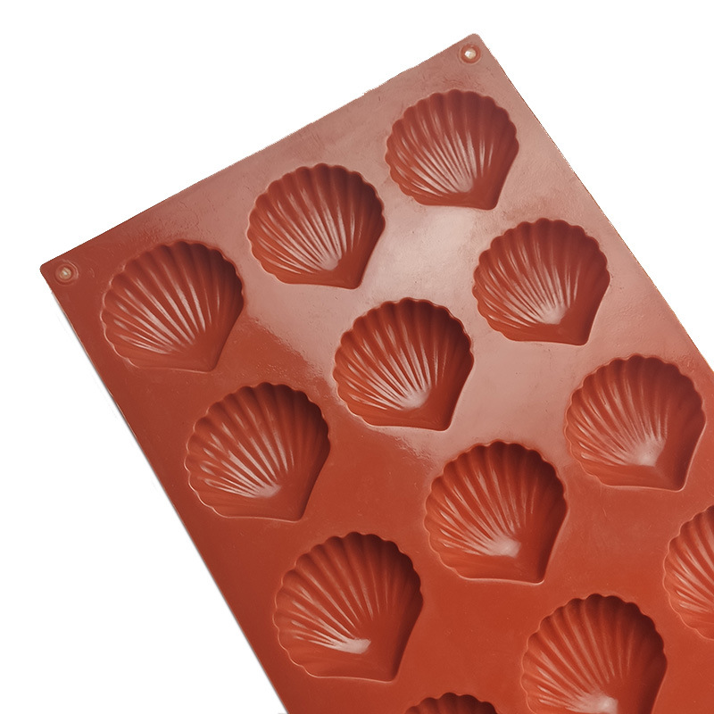 食品グレードマドレーヌケーキ型シェル型ベーキングクッキービス - Silicone Mold Ocean のレビューと価格