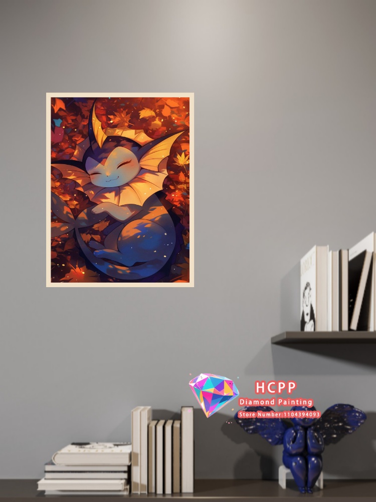 1pc フレームレス漫画ポケモンピカチュウリザードンイーブイ - Resin Art For Beginners のレビューと価格