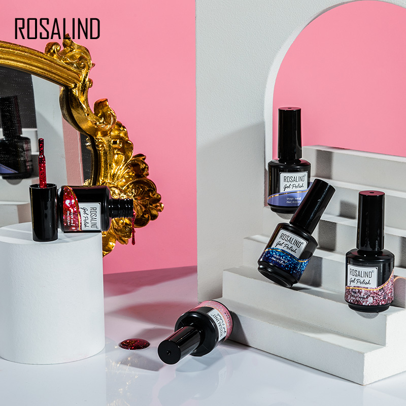 ロザリンド 15 ミリリットルグリッターネイルジェルポリッシ - Resin Art Varnish のレビューと価格